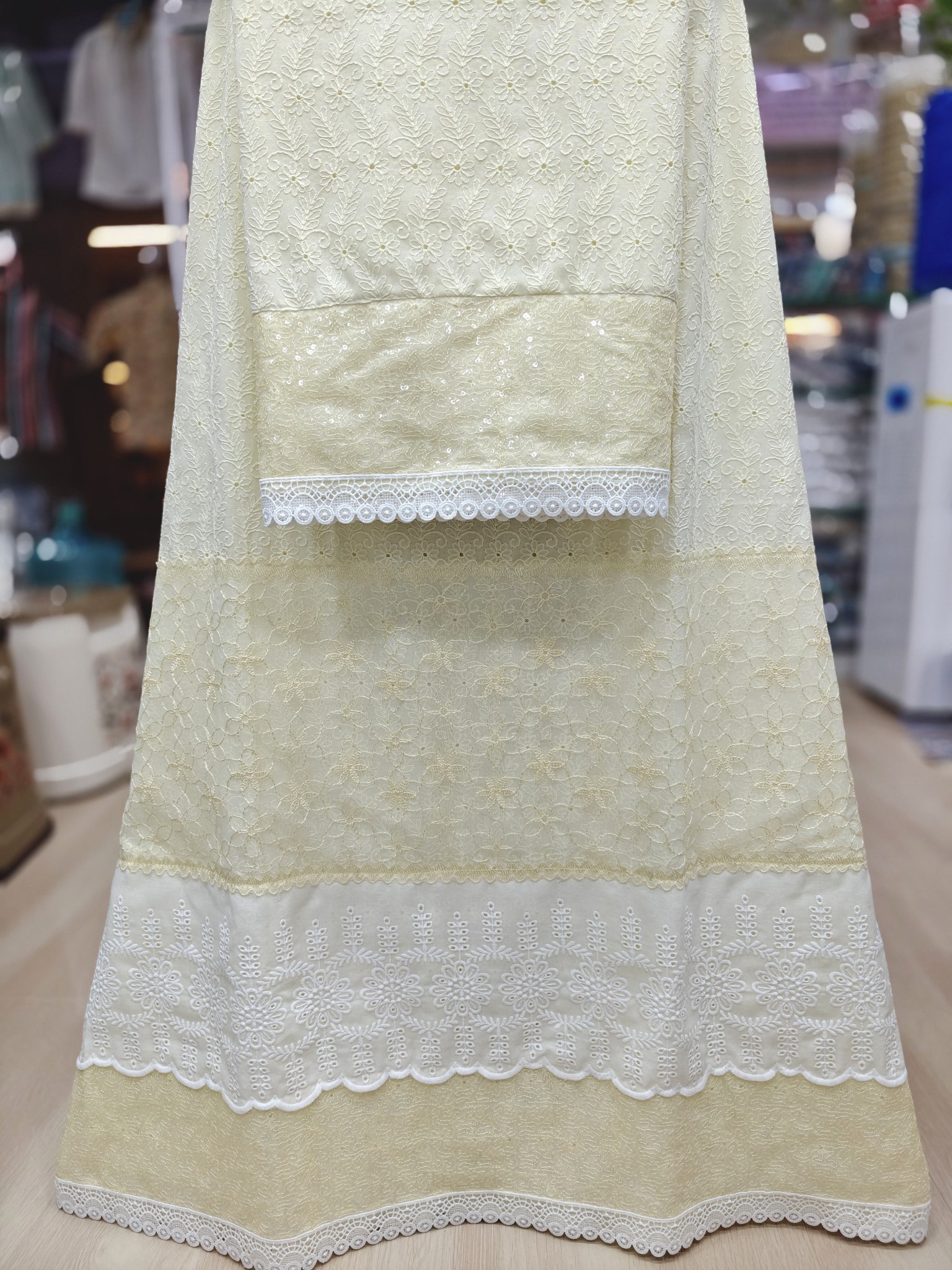  Light Yellow Chikan Rida
